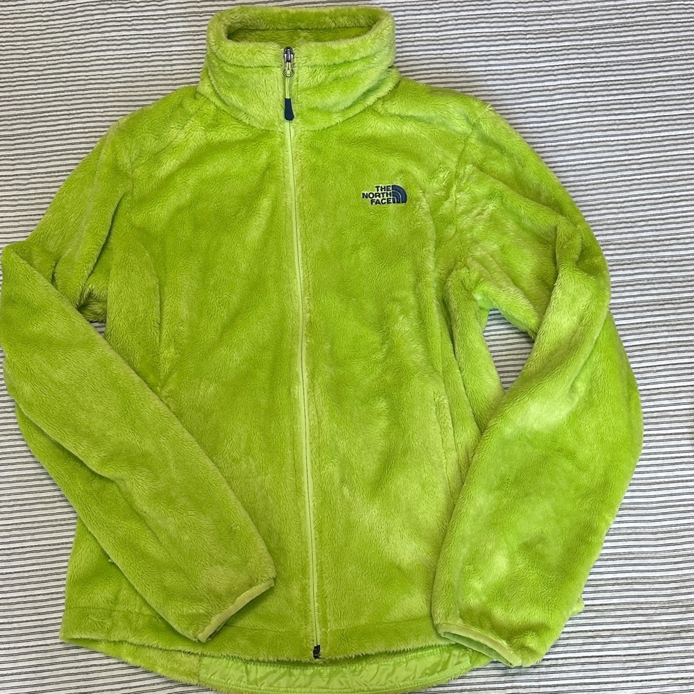 The North Face Osito Lime Green Fleece Jacket